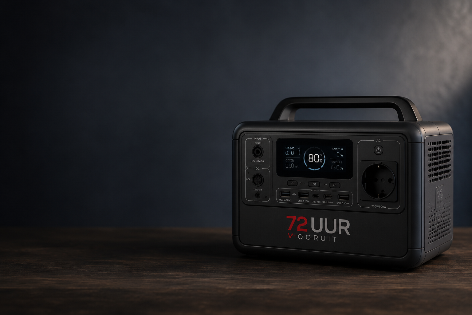 Powerstation als tijdelijke stroomvoorziening